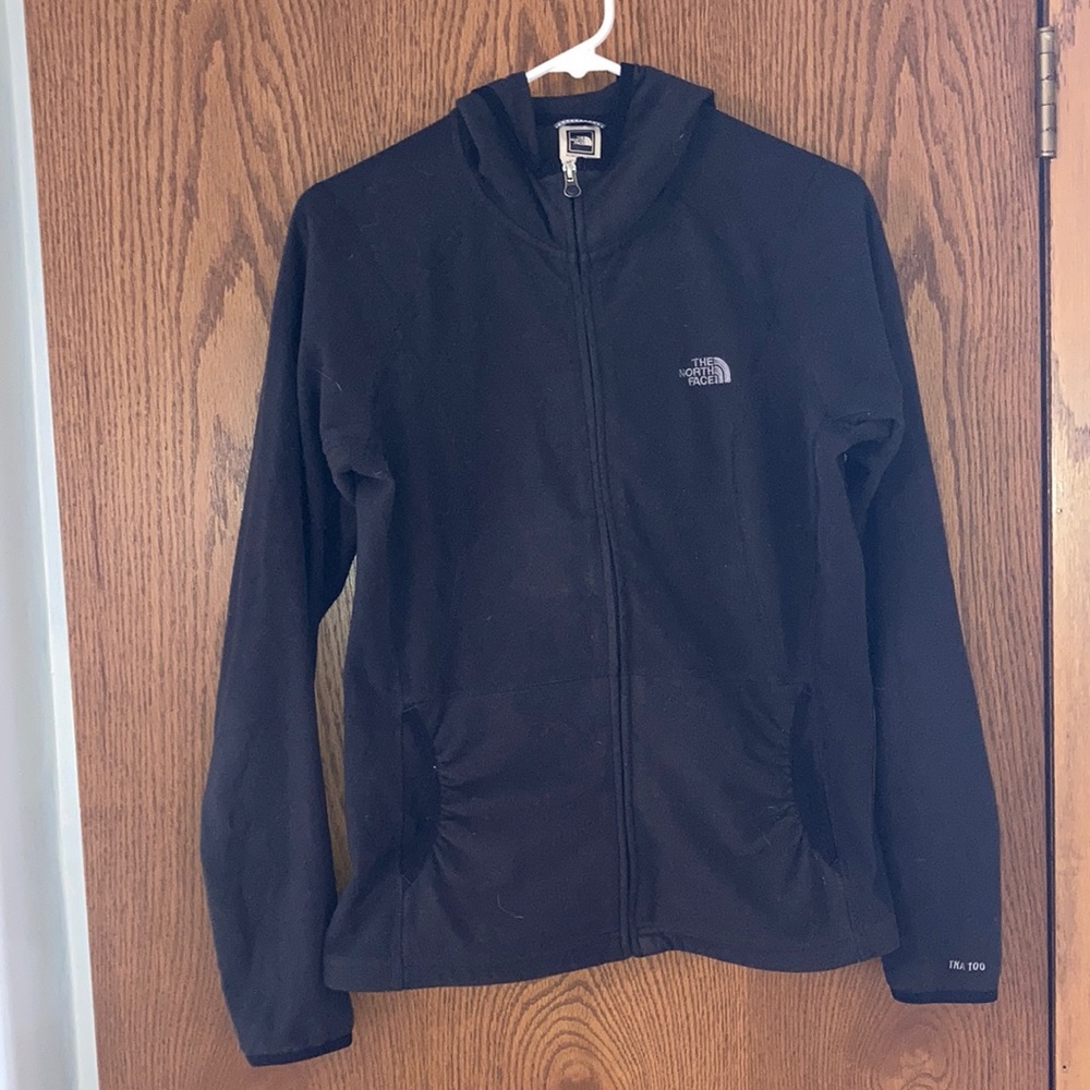 Hooded zip up fleece